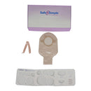 Ostomy Pouch Safe n Simple Two-Piece System 9 Inch Length Without Barrier Drainable (Case of 80)
