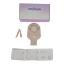 Safe N Simple Ostomy Pouch Safe n Simple Two-Piece System 9 Inch Length Without Barrier Drainable (80/CS) 