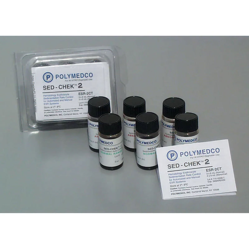 Sed-Chek 2 Control Set for use with Sedimat and Manual procedures, Two Levels (Box)