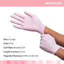 McKesson Pink Nitrile Nitrile Exam Glove, Extra Large, Pink (Box of 230)