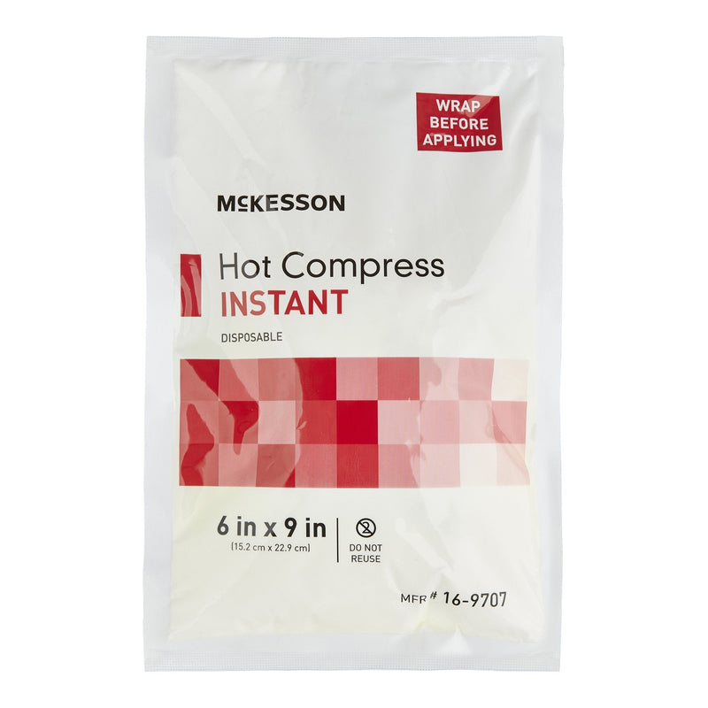 Instant Hot Pack McKesson General Purpose Large Plastic Disposable 