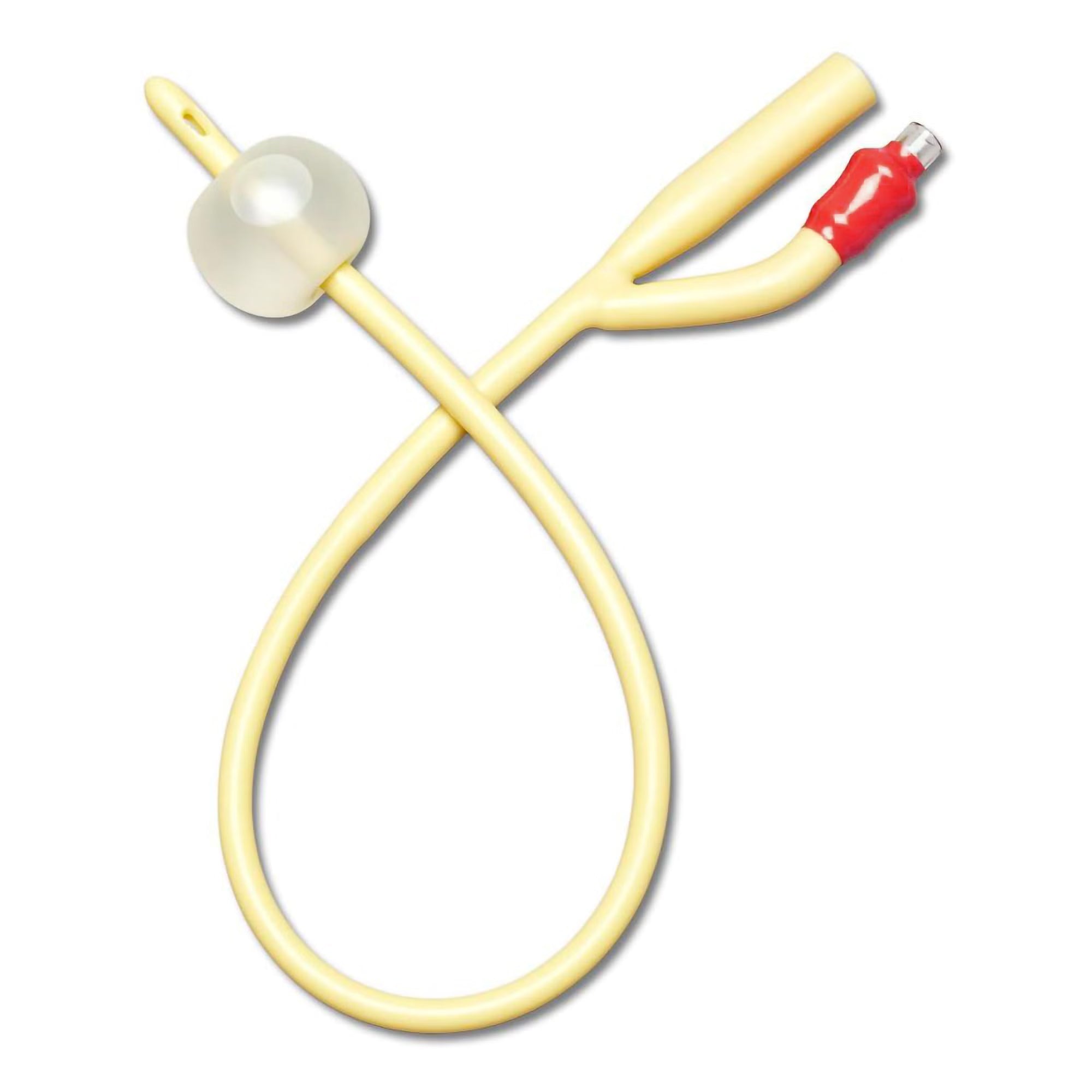 Medline Foley Catheter Medline 2-Way 10 cc Balloon 18 Fr. Silicone Coated Latex (DYND11758 / CS)