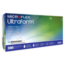 Microflex Medical Microflex Ultraform Nitrile Exam Glove, Large, Blue (3000/CS)