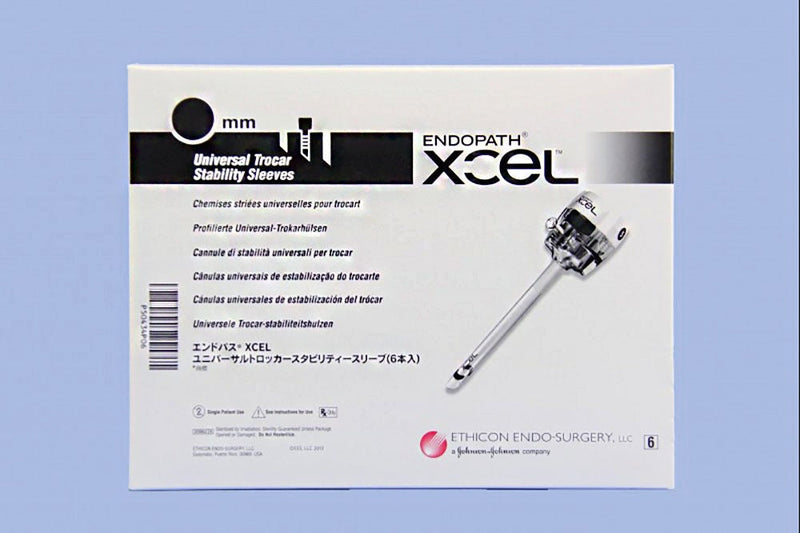 Trocar Stability Sleeve Endopath Xcel 5 mm Diameter, 100 mm Length (Box of 6)