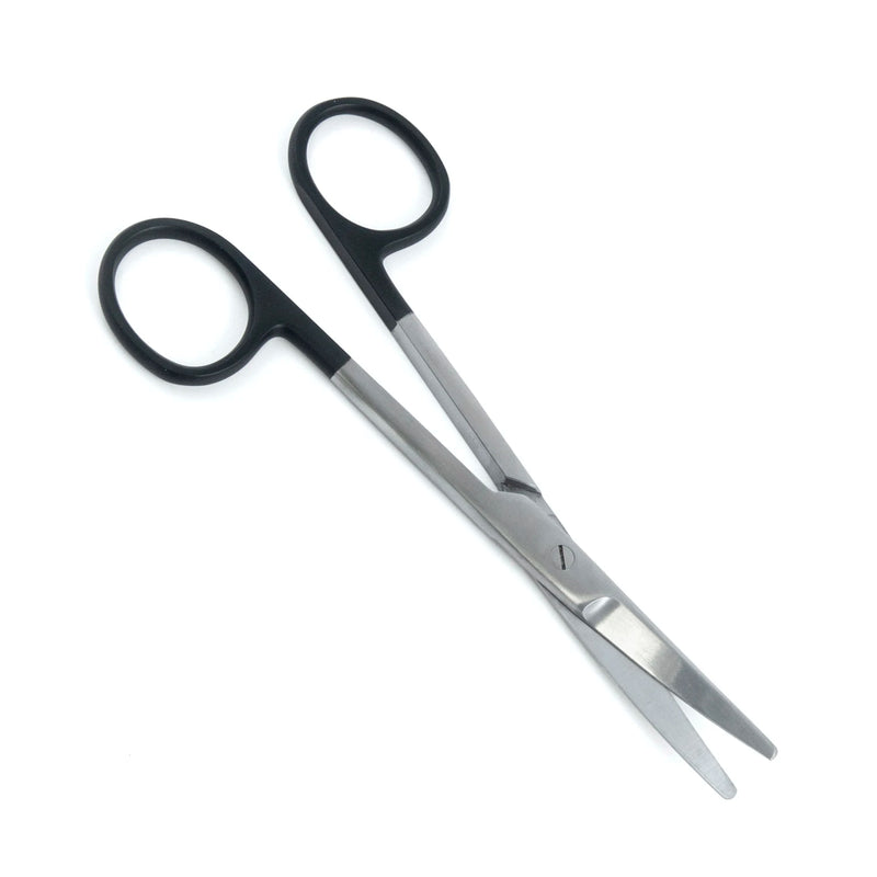 Sklarhone Mayo Dissecting Scissors - 5-1/2", Curved, 1 Razor Edge, 1 Standard Edge - 15-3330