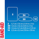 Band-Aid Adhesive Strip, Assorted Sizes (Case of 1920)