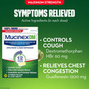 Mucinex DM Guaifenesin / Dextromethorphan Cold and Cough Relief (Box of 28)