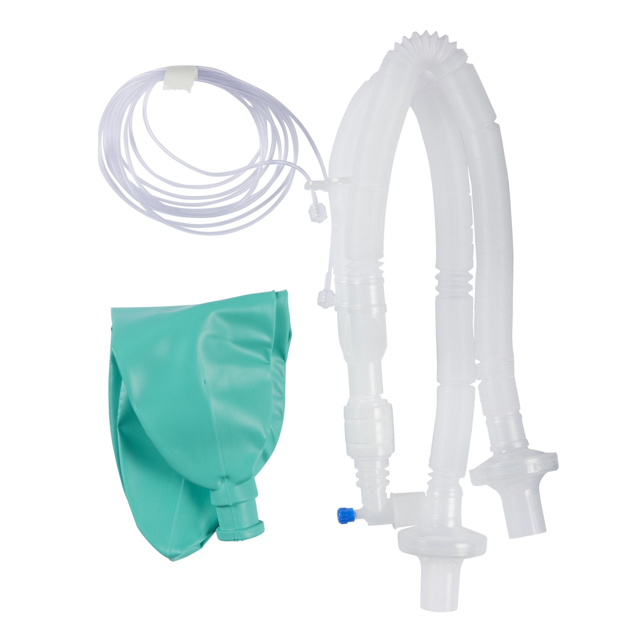 Anesthesia Breathing Circuit Vital Signs Expandable Tube 75 Inch Tube Dual Limb Adult 3 Liter Bag Single Patient Use 