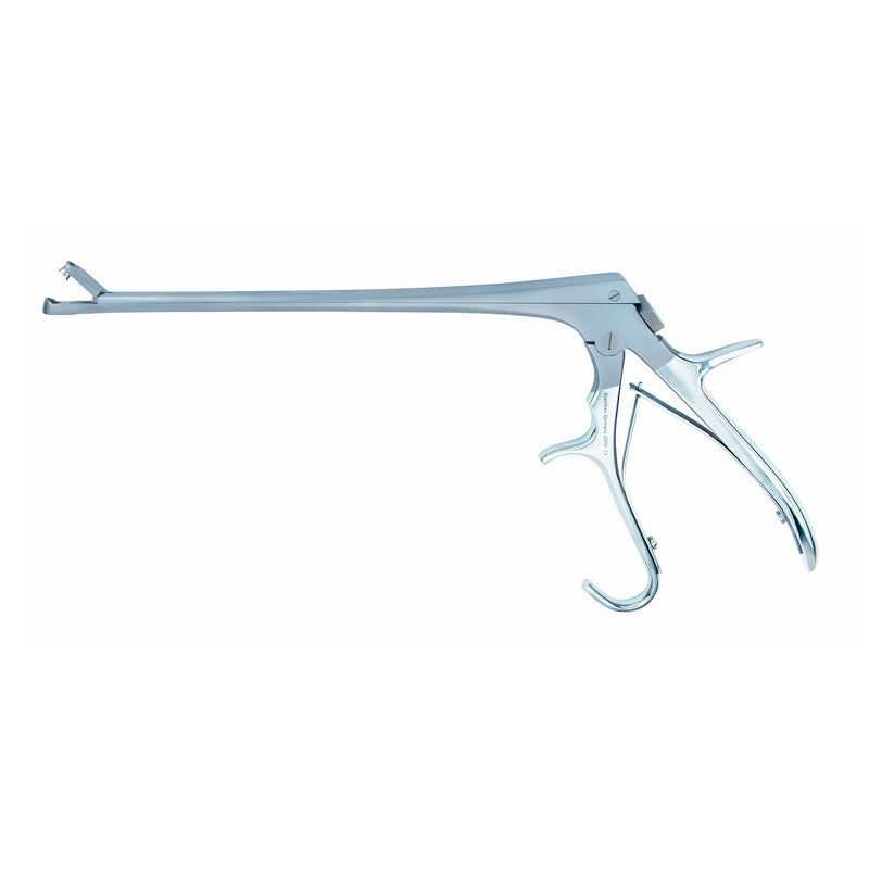 Biopsy Punch Forceps McKesson Argent Tischler-Burke 7-3/4 Inch Length OR / Surgical Grade German Stainless Steel NonSterile Locking Pistol Grip Handle Straight 1.5 X 4.5 mm Oval Bite (Each)