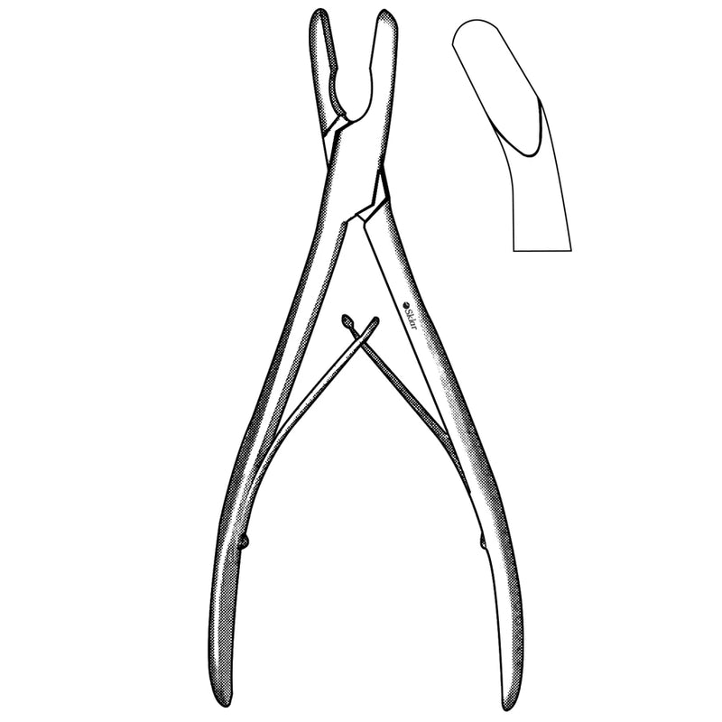 Sklar Adson Rongeur - 8", Curved - 50-1081