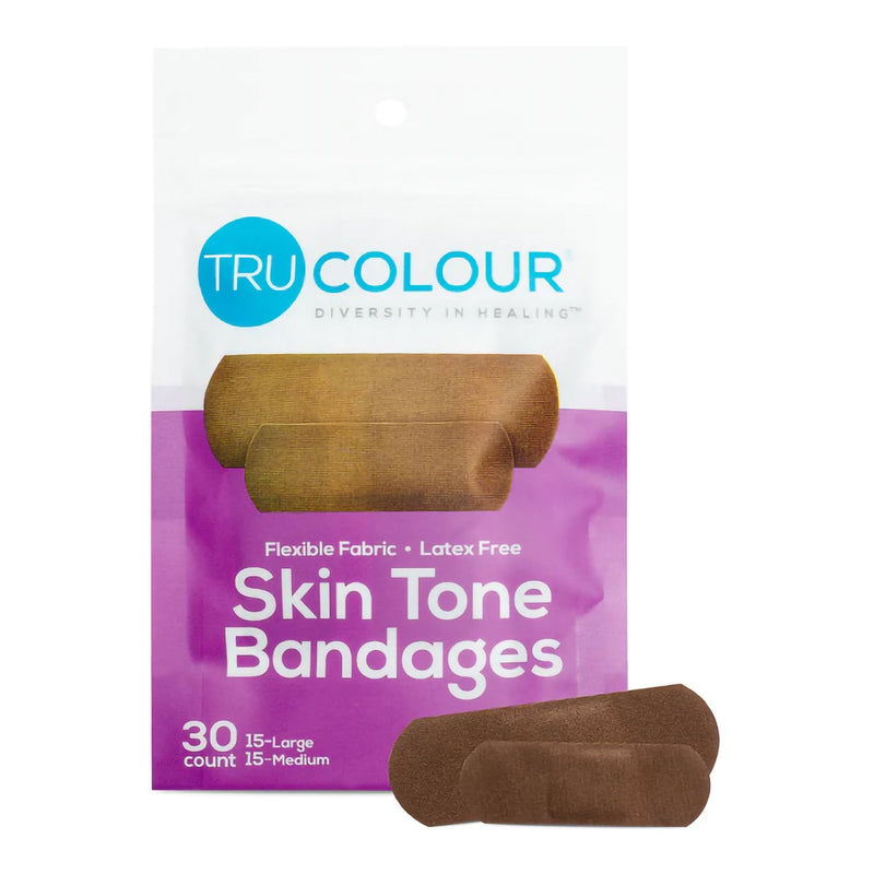 TruColour Dark Brown Adhesive Strip, 1 x 3 Inch (Case of 1500) 