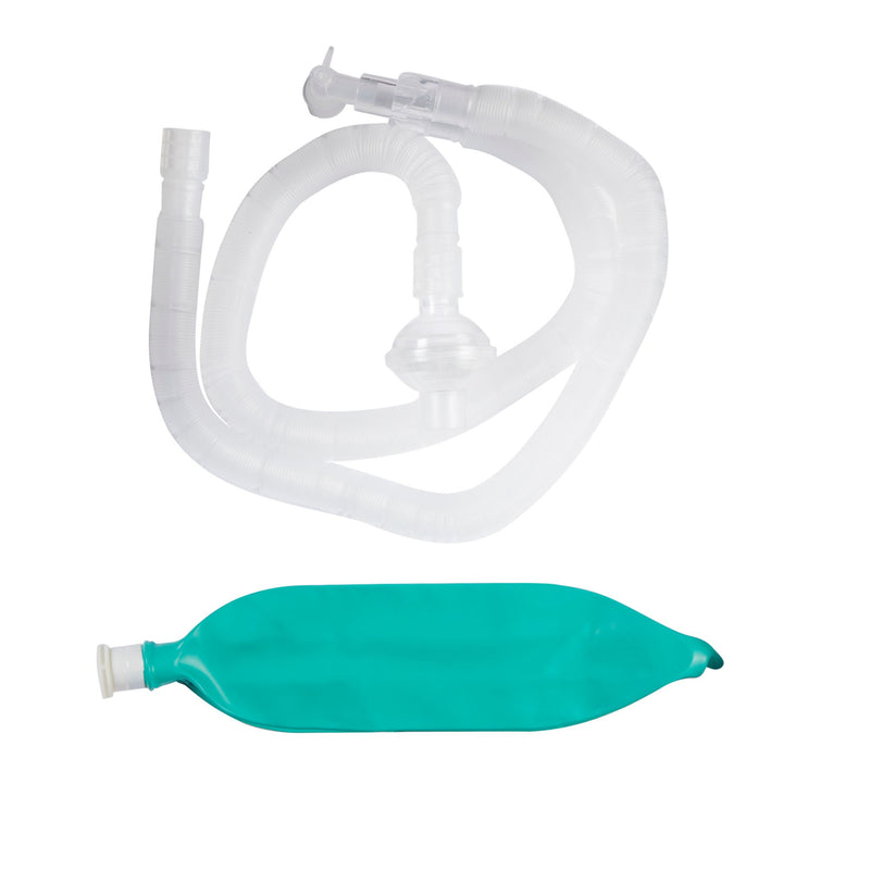 Anesthesia Breathing Circuit Ultra Flex Expandable Tube 72 Inch Tube Dual Limb Adult 3 Liter Bag Single Patient Use (Case of 30)