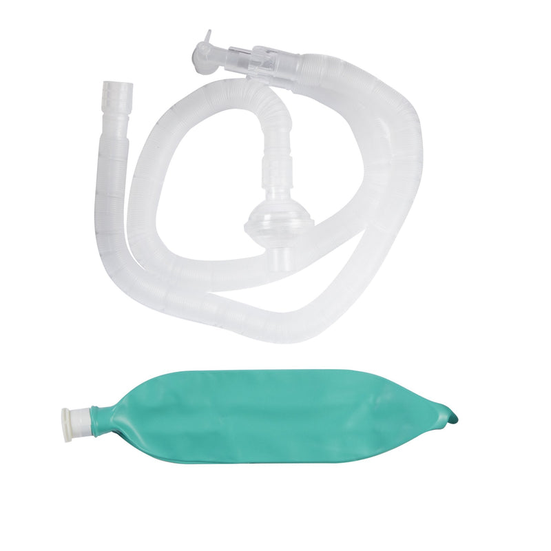 Anesthesia Breathing Circuit Ultra Flex Expandable Tube 72 Inch Tube Dual Limb Adult 3 Liter Bag Single Patient Use 