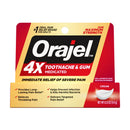 Orajel 4X Medicated Cream for Toothache & Gum, Maximum Strength for Severe Pain (Each)