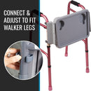 DMI Folding Walker Tray with Cup Holders (Each)