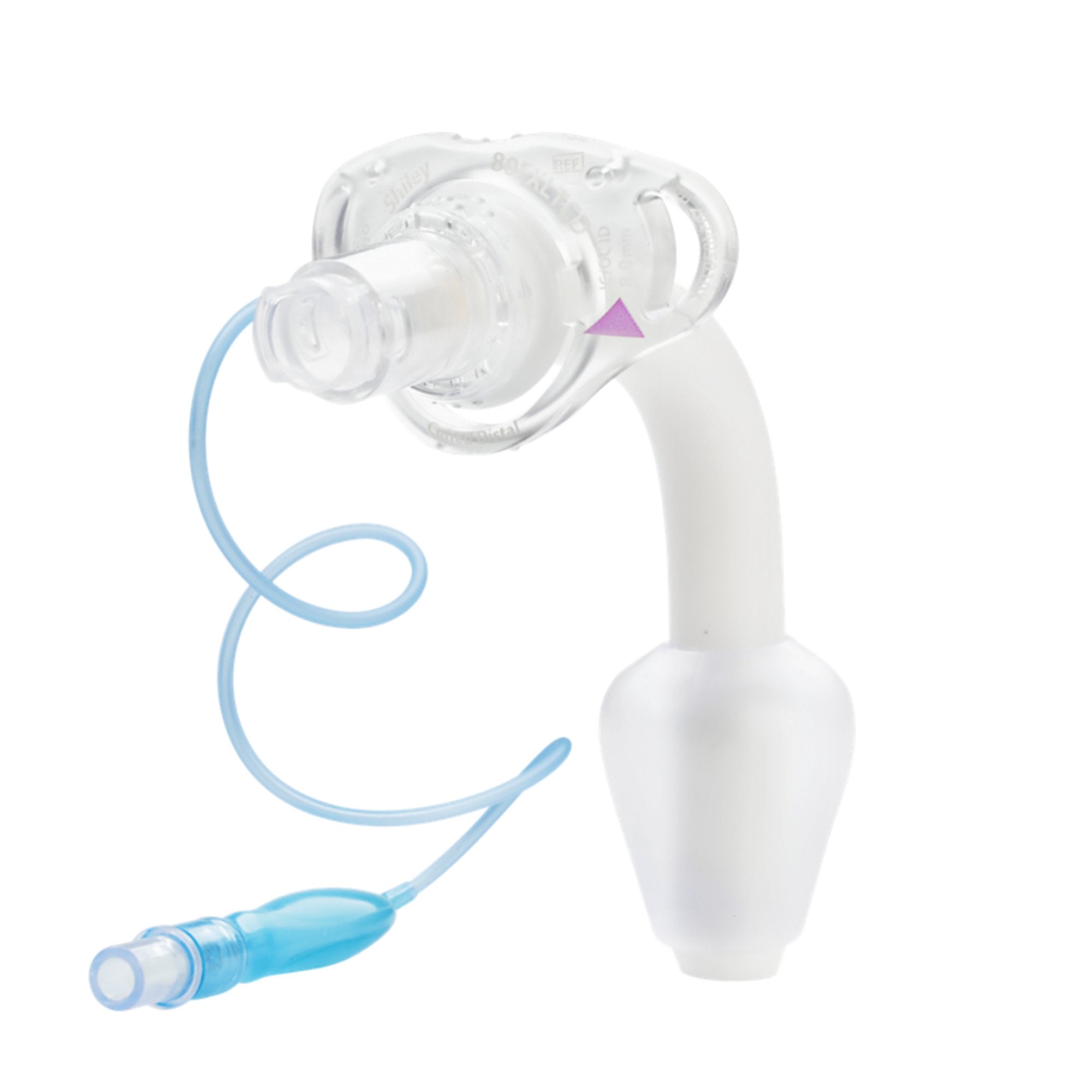 Cuffed Tracheostomy Tube Shiley XLT Size 8.0 Adult 