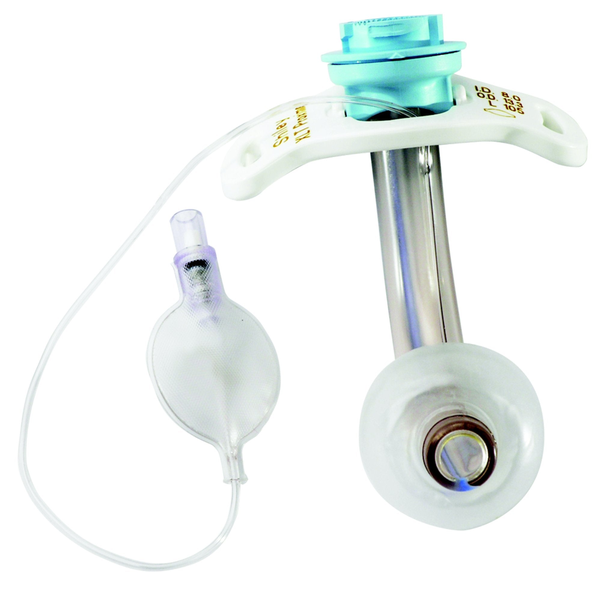 Cuffed Tracheostomy Tube Shiley XLT Size 8.0 Adult 
