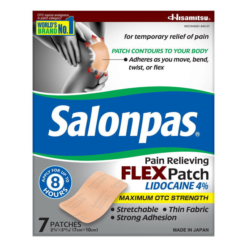 Salonpas Lidocaine Topical Pain Relief Patch (40/CS)