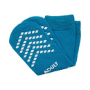 McKesson Single Tread Slipper Socks, Large, Teal