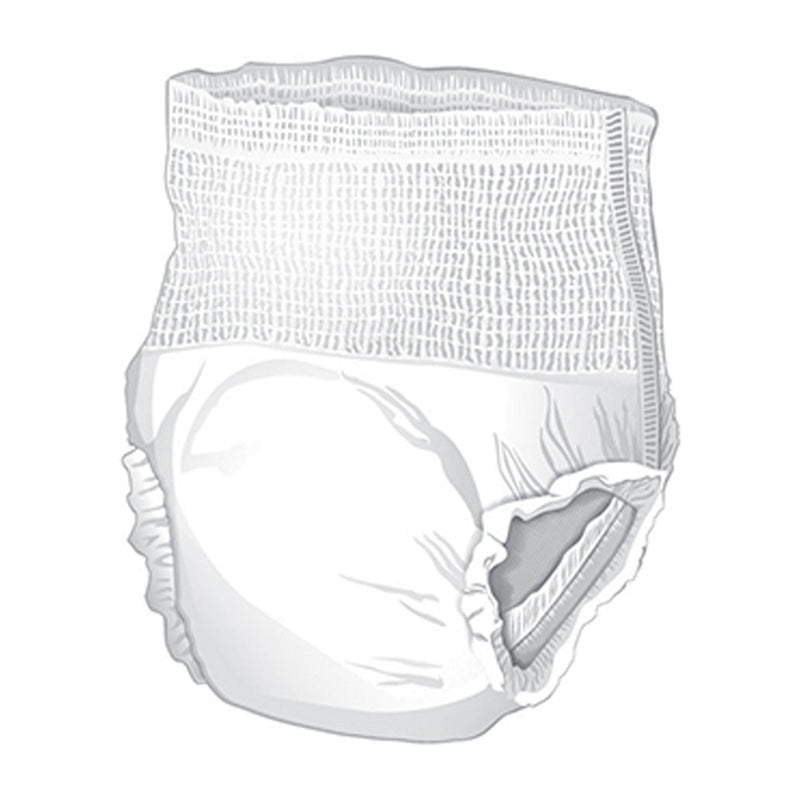 McKesson Classic Light Absorbency Incontinence Underwear, Medium (4/CS)