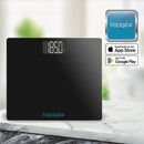 Veridian Healthcare LLC Floor Scale Trackstar Digital Display 550 lbs. / 250 kg Weight Capacity Black Battery Operated (6/CS) 