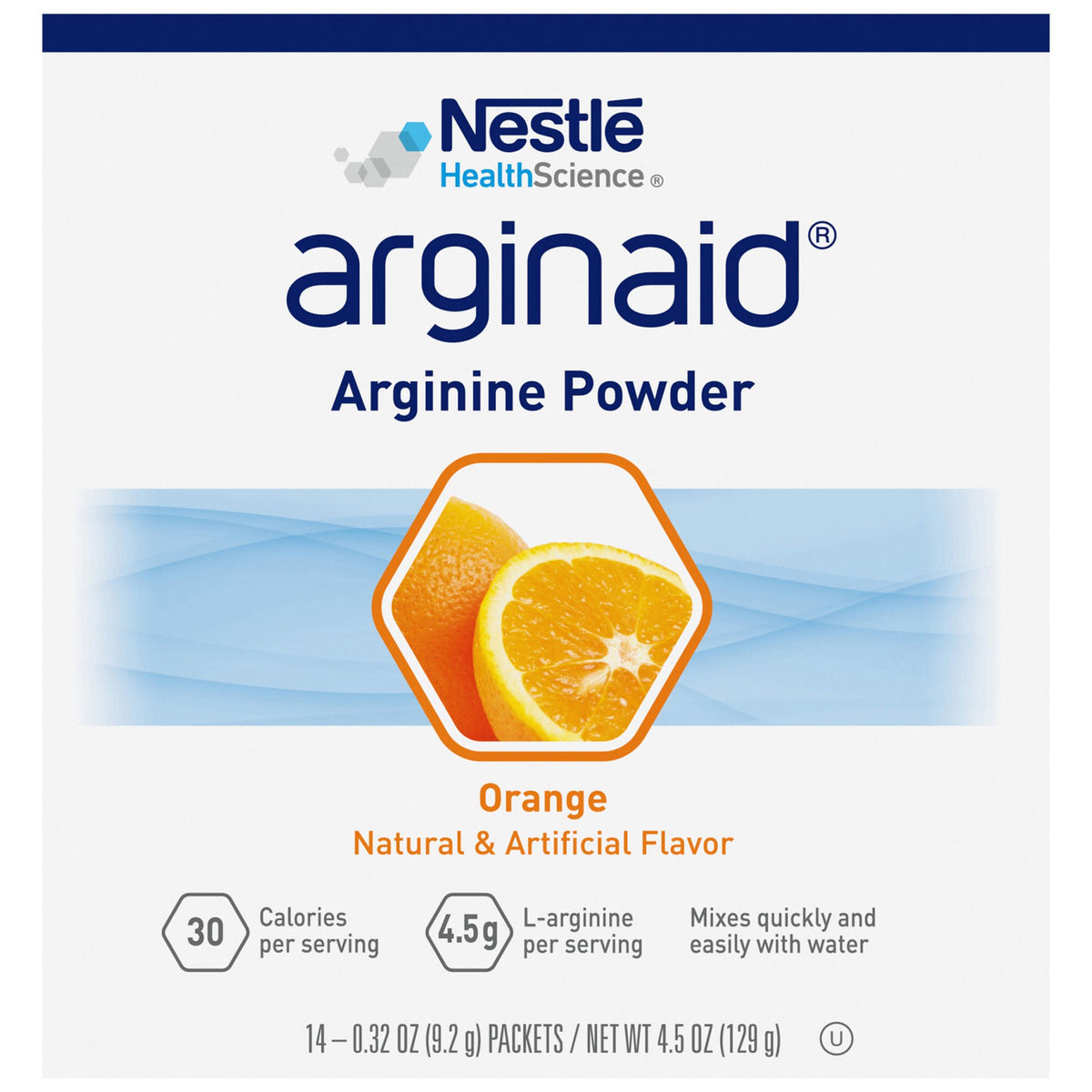 Arginaid Orange Arginine Powder (Case of 56)