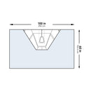 McKesson Sterile Heavy-Duty Shoulder Arthroscopy Drape, 60 x 100 Inch (Case of 12)