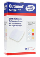 DRESSING FOAM SILTEC 4X8PLUS 10/BX