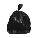 Heritage Heavy Duty Trash Bag, Black, 45 gallon Capacity (Case of 125)