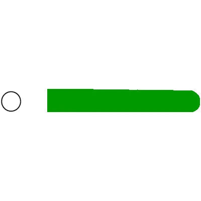 SklarTip Non-Vented Instrument Protectors - 19mm x 3mm, Green - 96-1506 