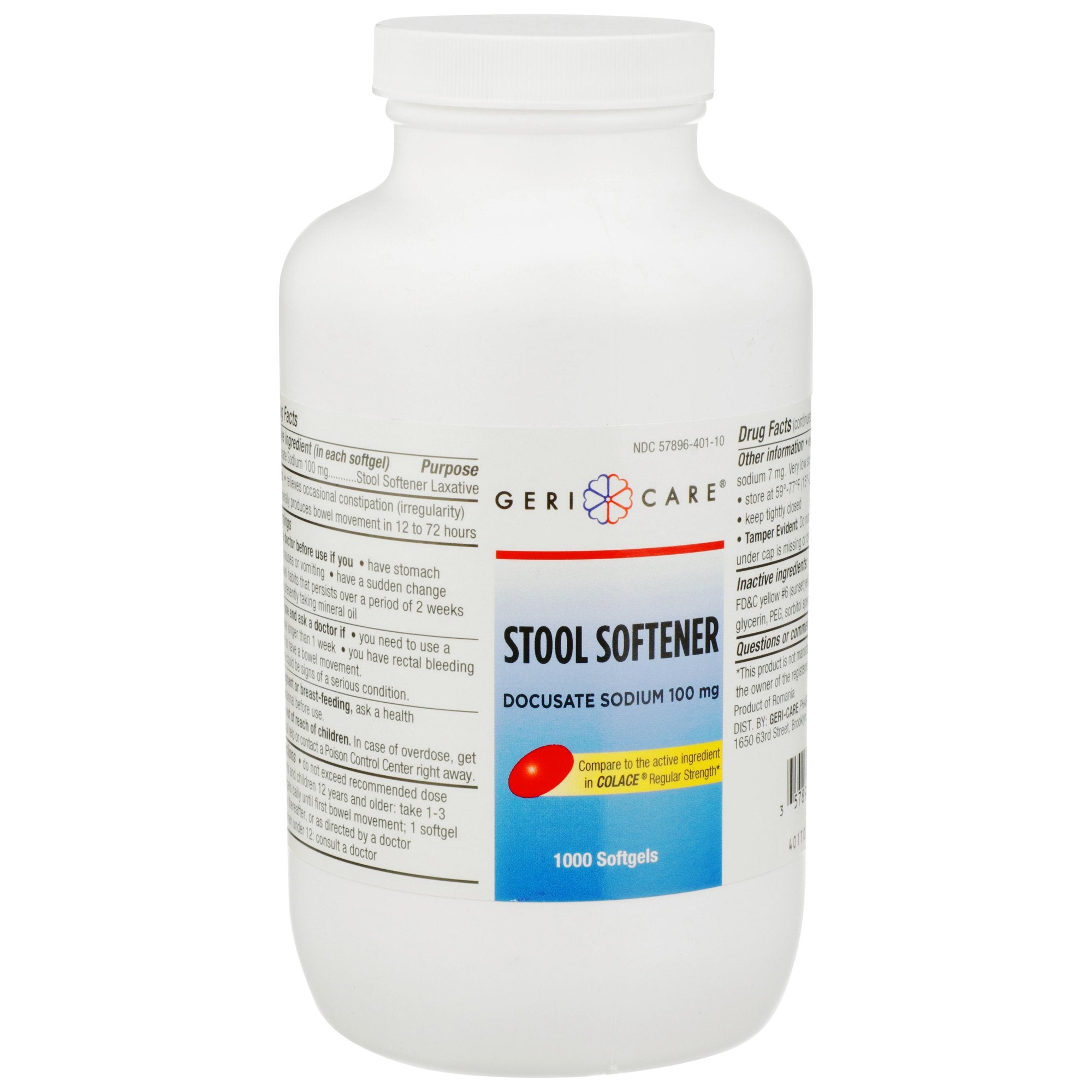 Geri-Care Geri-Care Docusate Sodium Stool Softener (12/CS) 