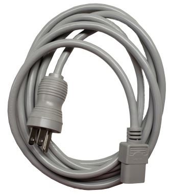 Schiller Mains cable MS-2010 & MS-2015 USA hospital grade, 2,5m straight. 