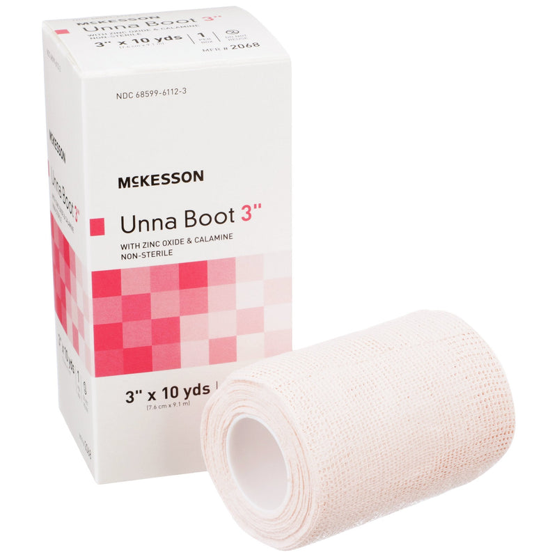 McKesson Brand McKesson Unna Boot with Calamine and Zinc Oxide, 3 Inch x 10 Yard (12/CS) 