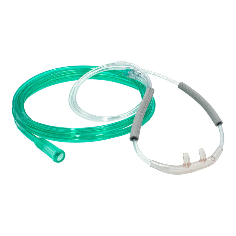 Nasal Cannula Salter-Style Adult Curved Prongs 25 Foot Tubing High Flow Rate 