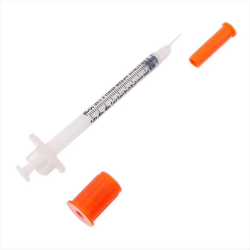 Standard Insulin Syringe with Needle Comfort Point 0.5 mL 5/16 Inch 30 Gauge NonSafety Regular Wall 