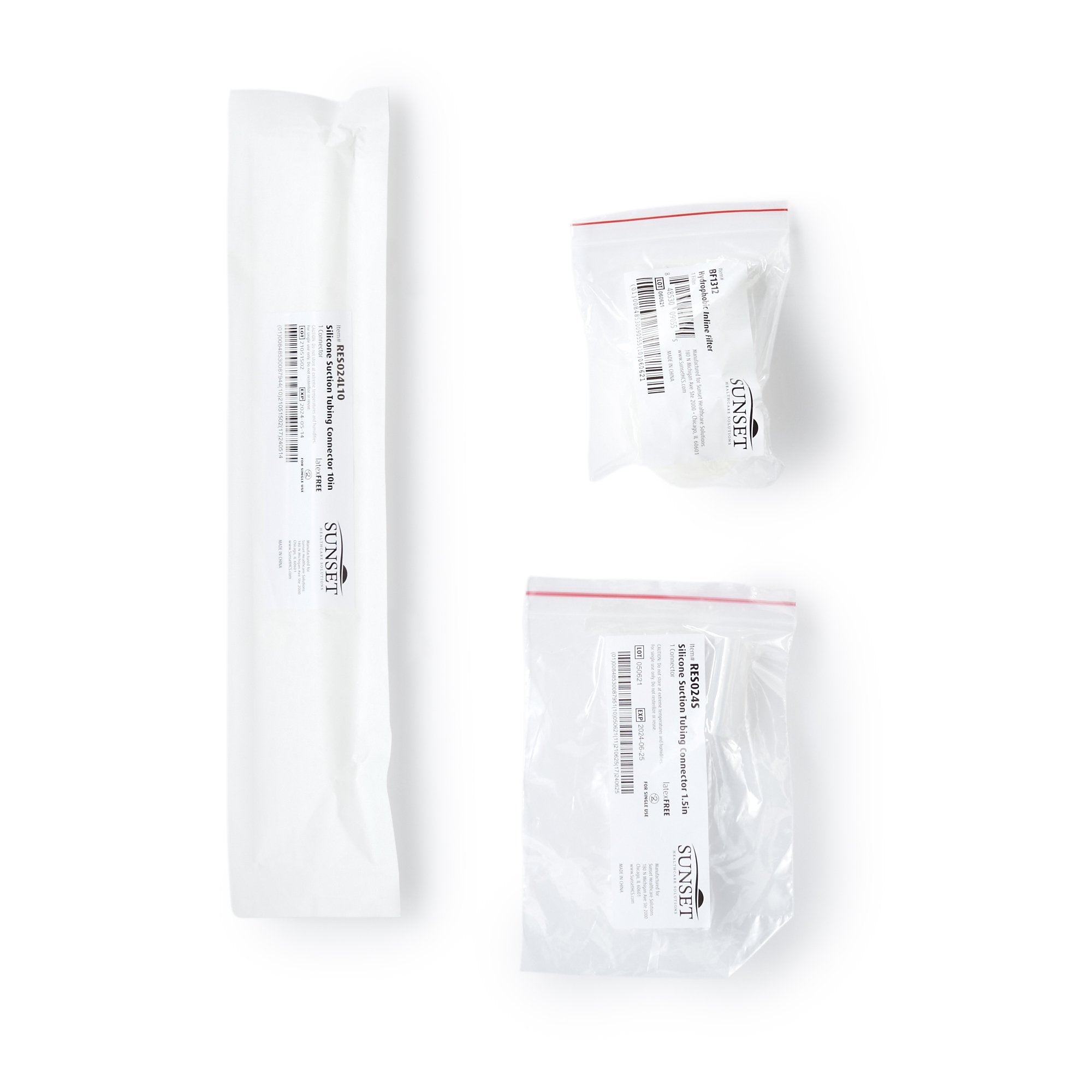 Sunset Healthcare Sunset Healthcare Solutions Suction Filter Component Kit 