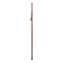 Brazos Traditional Straight Pine Handcrafted Walking Stick, 55-Inch, Red (Each)