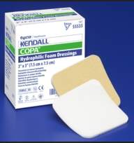 DRESSING WOUND FOAM ISLANDCOPA 6X6 4X4 PD 10/BX 5BX/CS