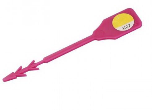 Tamper Evident Arrow Genesis Fuschia, Double-barbed, Plastic, NonSterile, Disposable For Sterrad Containers (Box of 150)