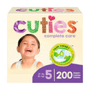 Cuties Complete Care Diapers for Children, 27+ lbs. (Case of 200)