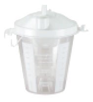 Suction Canister Precision Medical 800 mL Pour Lid (Case of 10)