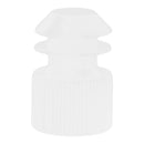 McKesson Flanged Plug Cap, White, Polyethylene, for Use with 13 mm Tubes (Case of 20000)