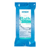Sage Comfort Bath Rinse-Free Wipes, Aloe, Unscented, Soft Pack (Case of 60)