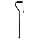 McKesson Black Aluminum Offset Cane, 30 – 39 Inch Height (Case of 6)