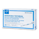 Toothbrush Medline Blue / White Adult Soft (144/GR)