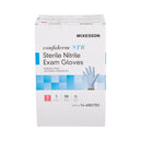 McKesson Confiderm STR Nitrile Exam Glove, Small, Blue (Case of 4 Boxes)