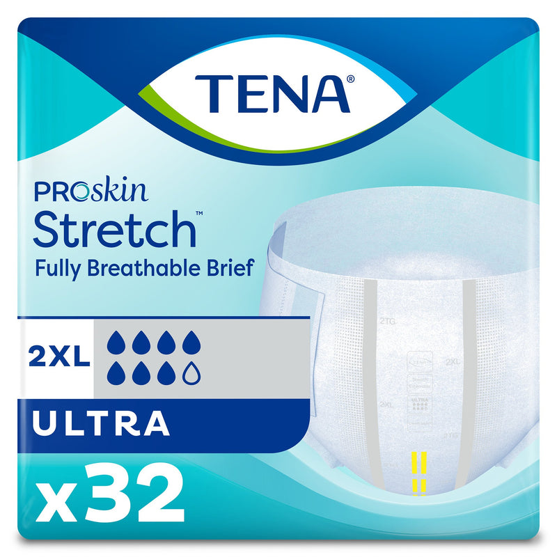 Essity HMS North America Inc Tena ProSkin Stretch Ultra Incontinence Brief, 2X-Large (64/CS)