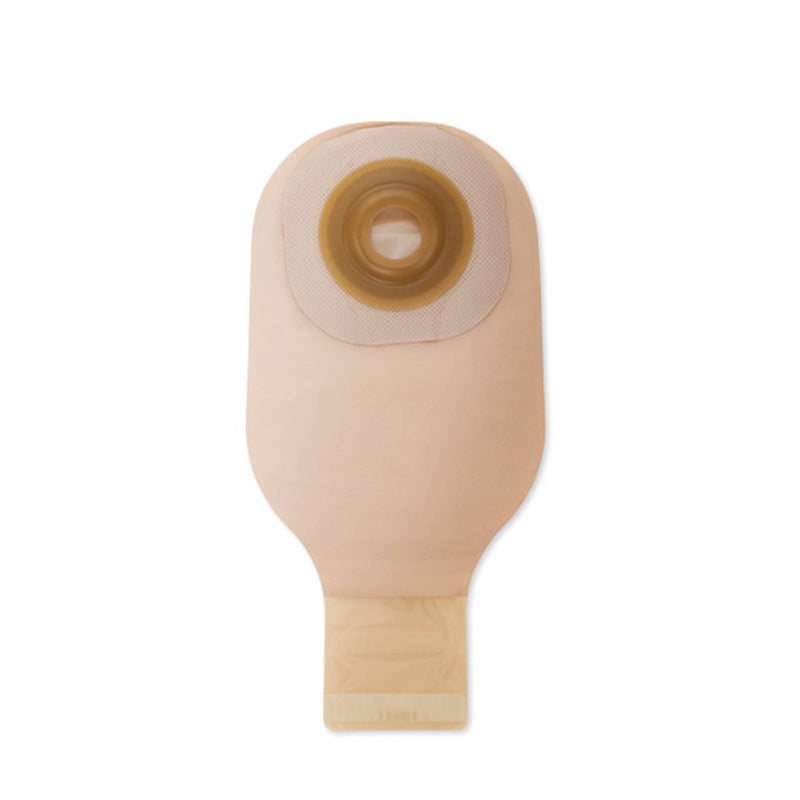 Ostomy Pouch Premier Flextend Extended Wear with Tape One-Piece System 12 Inch Length Convex, Pre-Cut Beige Drainable (Box of 5)
