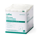 Caring Drain Sponge, 2 x 2 Inch, 6-Ply (Case of 700)