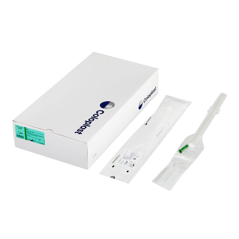 Intermittent Closed System Catheter SureCath Set Straight Tip 14 Fr. Without Balloon Hydrophilic Coated PVP (Box of 20)
